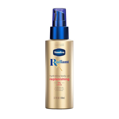 Vaseline_Radiant_X_Replenishing_and_Hydrating_Body_Oil_with_1%_Lipids,_Jojoba_Oil,_Coconut_Oil,_&_Vitamin_E_3.7_oz