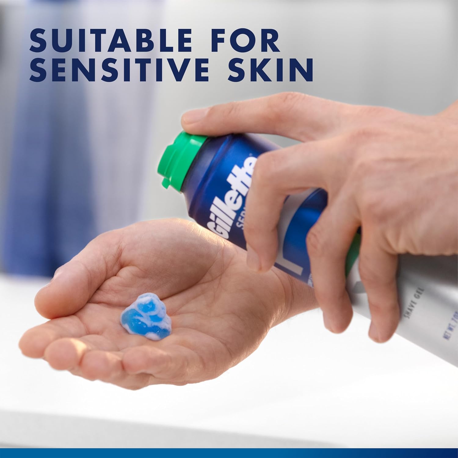 Gillette_Series_3X_Action_Shave_Gel,_Sensitive_Twin_Pack,_7_Oz_(Pack_of_2)