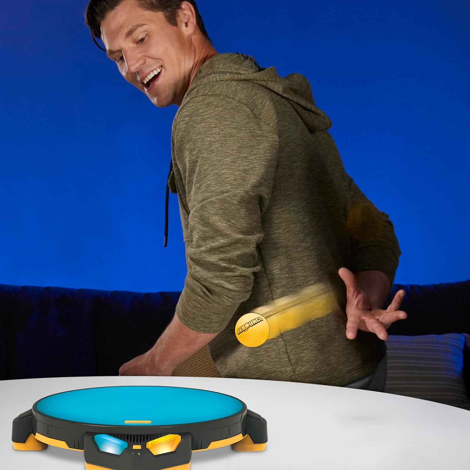 Rebounce Game | Indoor and Outdoor Electronic Action Game for Kids, Teens, and Adults | Ages 8+ | 2 to 6 Players | 10 Mins. | Family Travel Games