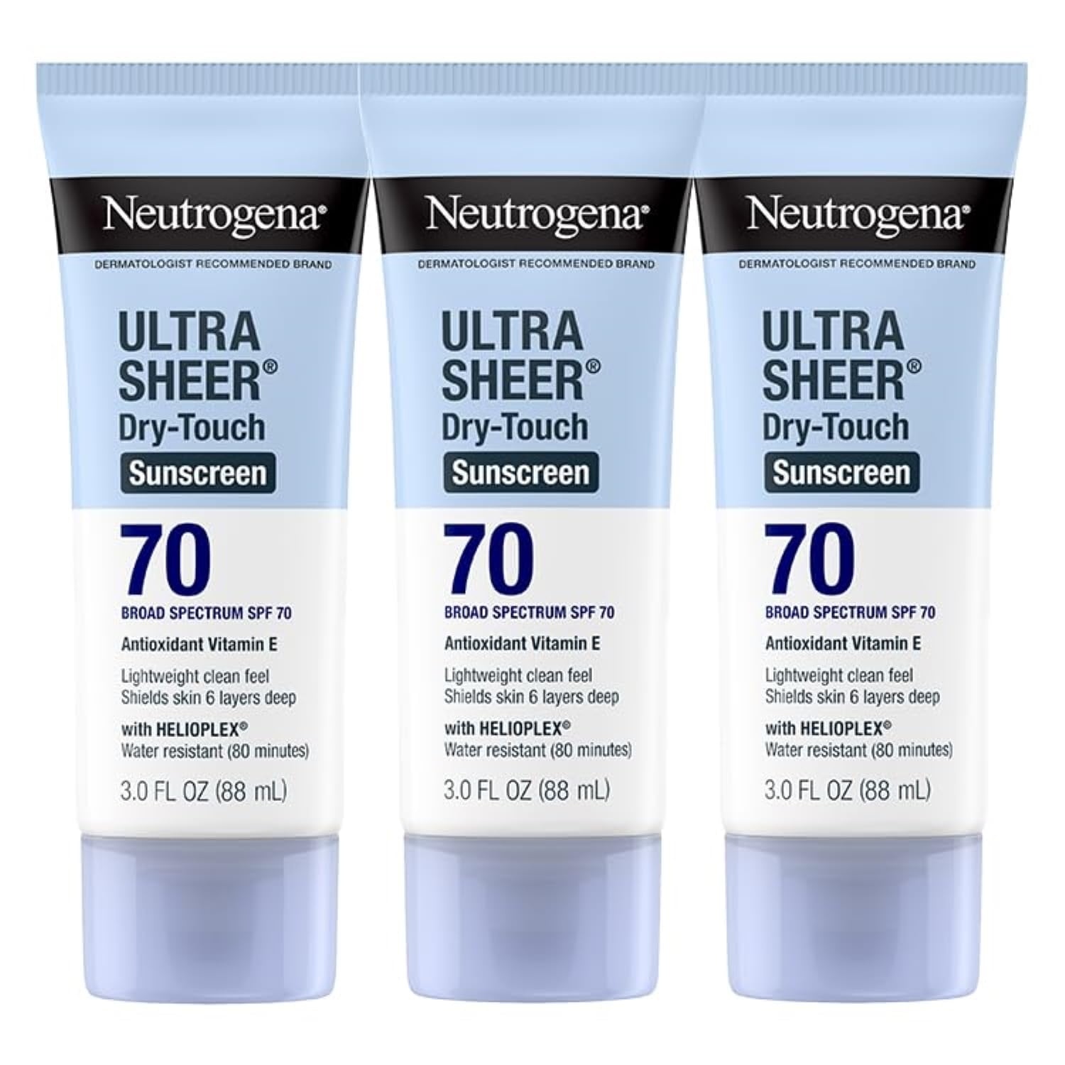 Neutrogena_Ultra_Sheer_Dry-Touch_Sunscreen_For_Face_&_Body,_SPF_70_Broad_Spectrum_UVA/UVB_Protection,_Lightweight_Water_Resistant_&_Non-Greasy,_Travel_Size_Sunscreen,_3_fl._oz_(Pack_of_3)
