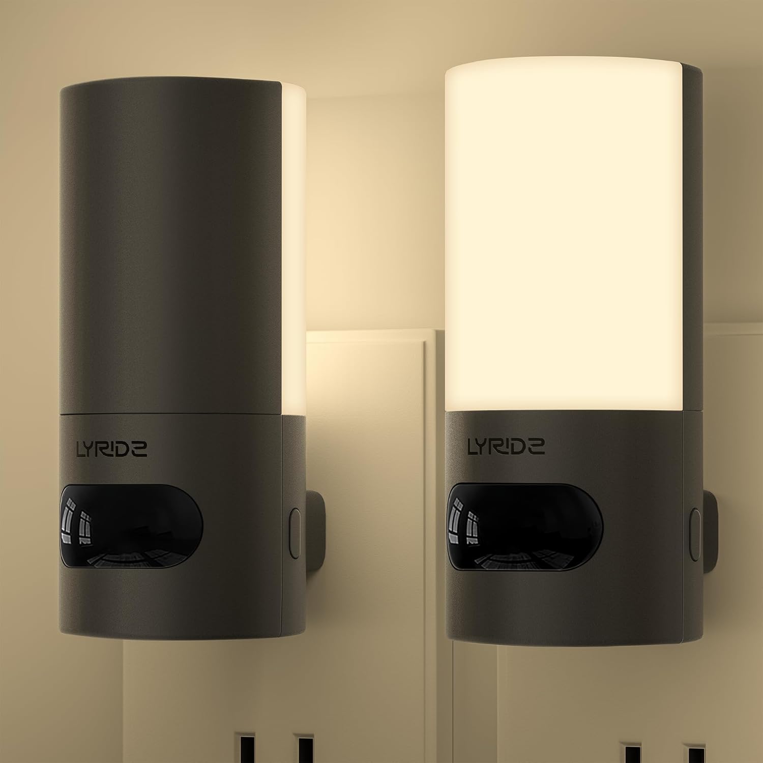 Lyridz_Plug-in_LED_Rotatable_Night_Light_with_Motion_Sensor,_Dimmable_Backlit_Nightlight_with_1-150lm_Adjustable_Brightness_for_Bathroom,_Bedroom,_Hallway,_Stairs,_2_Pack