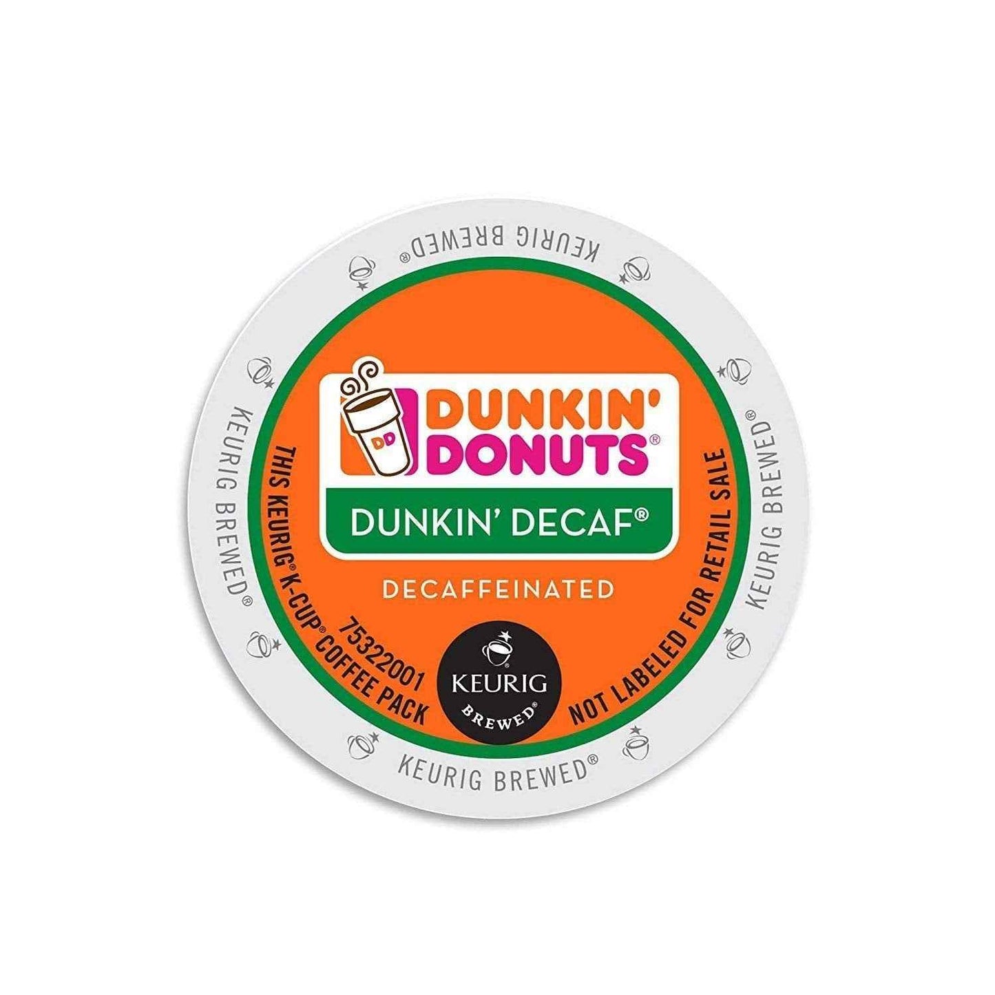 Dunkin' Donuts Decaf Keurig® Single-Serve K-Cup® Pods, Medium Roast