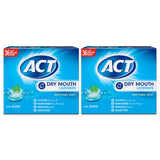 ACT Dry Mouth Lozenges with Xylitol, Soothing Mint, 36 Lozenges