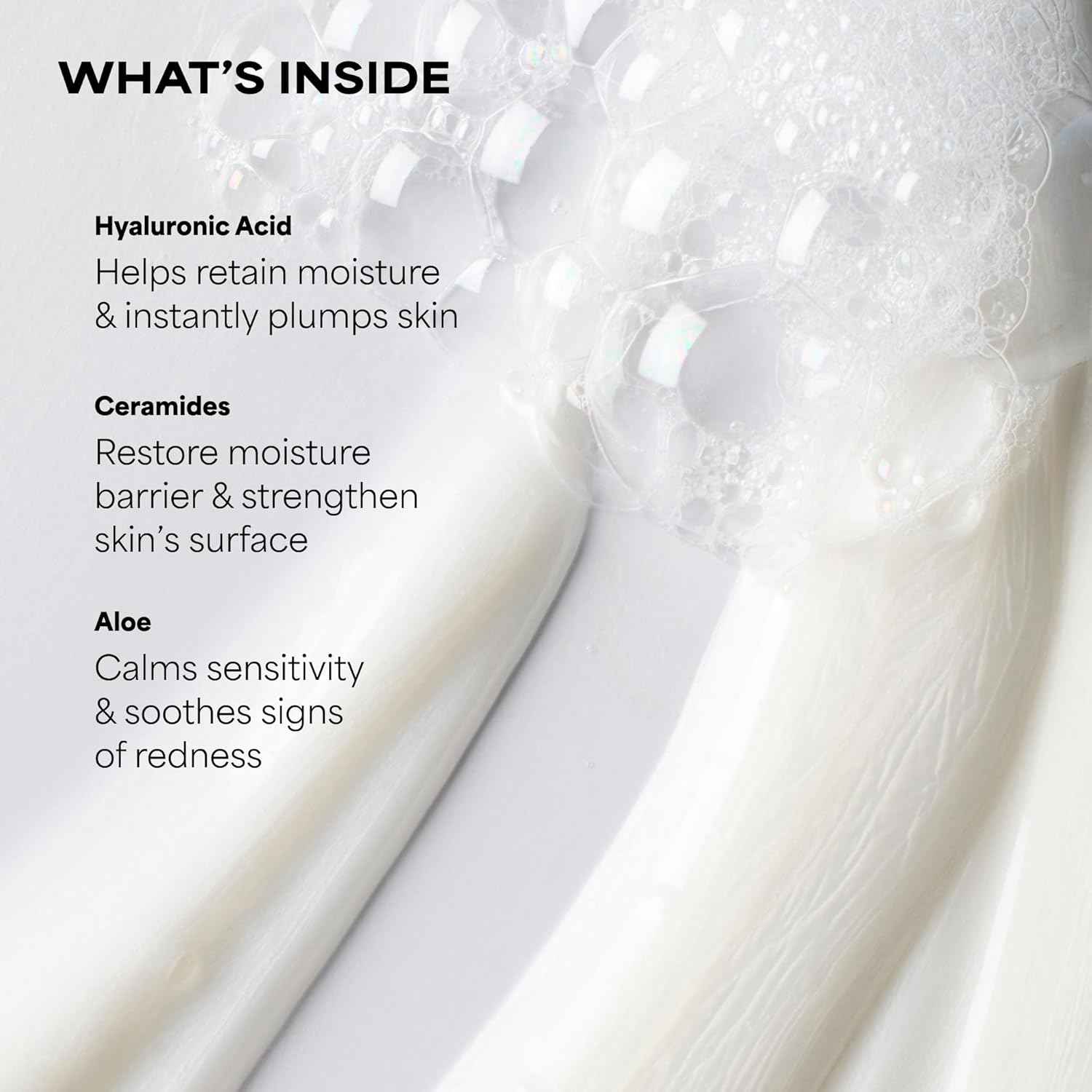 Paula's Choice RESIST Perfectly Balanced Foaming Facial Cleanser, Face Cleanser with Hyaluronic Acid & Aloe, Anti-Aging Face Wash, Large Pores & Oily Skin, Fragrance-Free