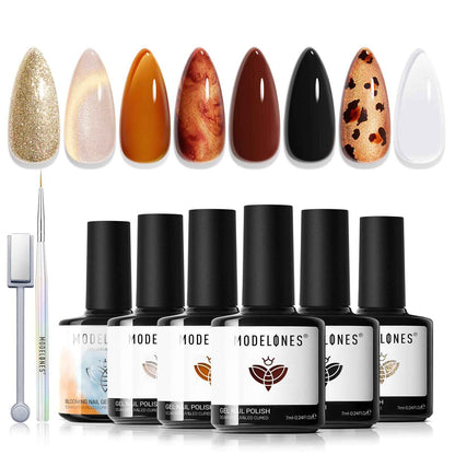 modelones French Cat Eye Magnet Set, Scissor-Shaped Nail Magnet Tool, 2 IN One Cateye Nail Magnet for French Effect, Hole&Bunny-Shaped&Heart Magnet for Cat Eye Gel Polish DIY Easter's Nail Salon