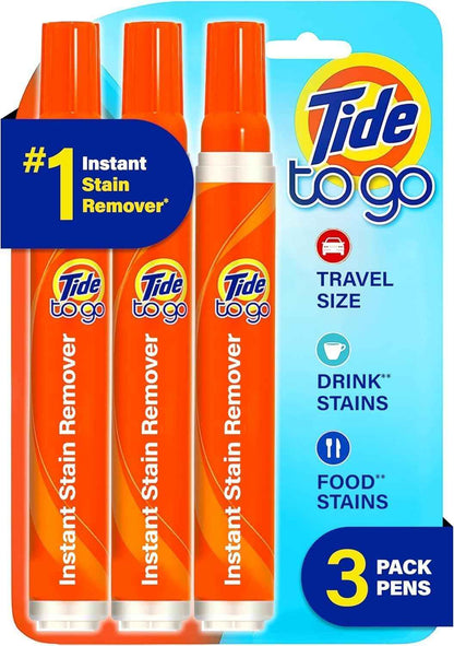 Tide Stain Remover for Clothes, Tide To Go Pen, Instant Stain & Spot Remover for Clothes, Travel & Pocket Size