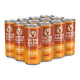 Coffee Caramel Iced Canned Latte - Sweet and Buttery 8oz Cans (12 Pack) - Beverage, Milk