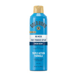 Gold Bond No Mess Talc-Free Foot Powder Spray, 7 oz., Fresh Scent, With a Triple Action Formula