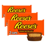 REESE'S Milk Chocolate Peanut Butter Cups, Candy Packs, 1.5 oz