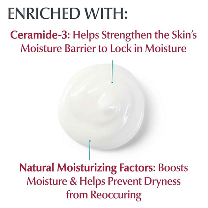 Eucerin Advanced Repair Foot Cream, Urea Enriched, Unscented Foot Cream for Dry Feet and Heels With Triple Moisturizing Complex, Travel Size Moisturizer, 3 OZ Tube, Pack of 3