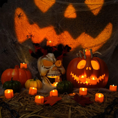 Homemory_Halloween_12_Pack_Orange_Tea_Light_Candles,_Battery_Operated_LED_Tealights,_Small_Pumpkins_Lights,_Flameless,_Electric_Fake_Tea_Candles,_1.4"x1.25"