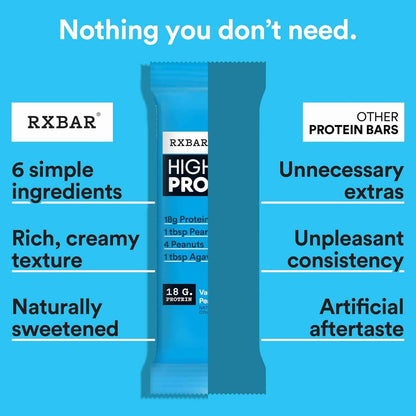RXBAR High Protein Bars, Gluten Free, Protein Snacks