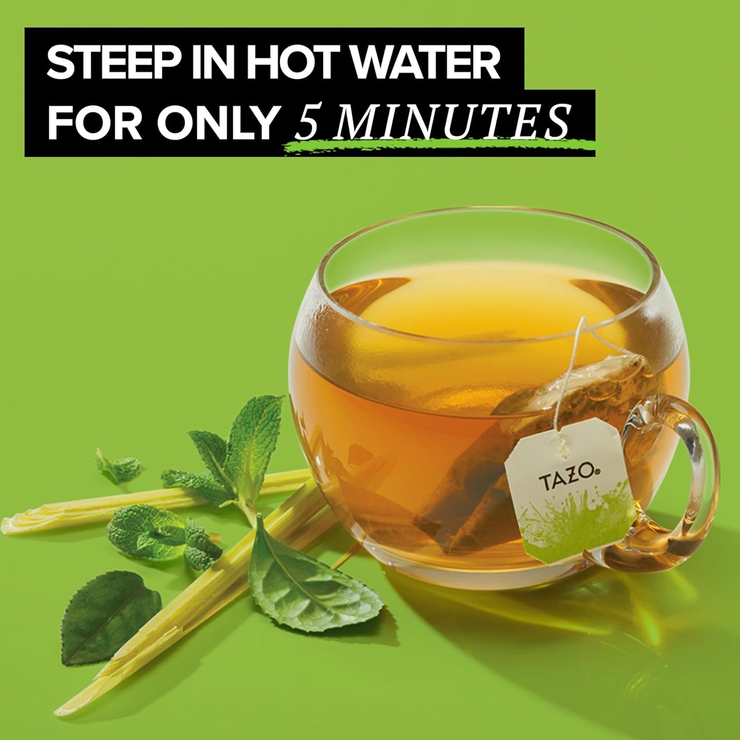 TAZO_Organic_Zen_Green_Tea_Bags,_Caffeine_Free_Tea_with_Refreshing_Lemongrass_&_Spearmint,_96_Total_Tea_Bags_(16ct_-_Pack_of_6)
