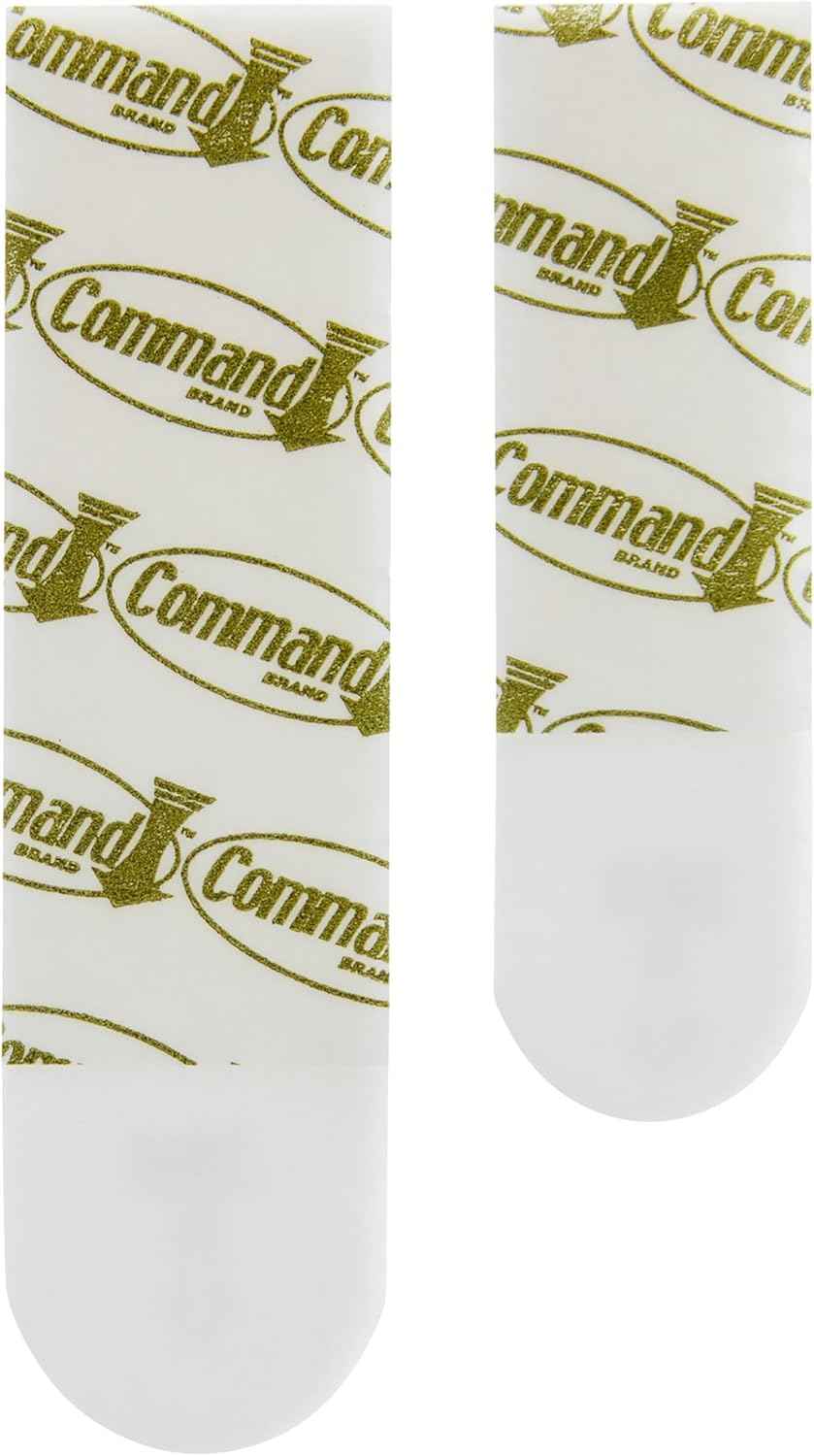 Command 10 lb & 5 lb Medium and Small 18 Pairs Picture Hanging Strips (36 Strips), Damage-Free Hangers for Picture Frames, No Tools Required, Great for Home Room Wall Decor, White Adhesive