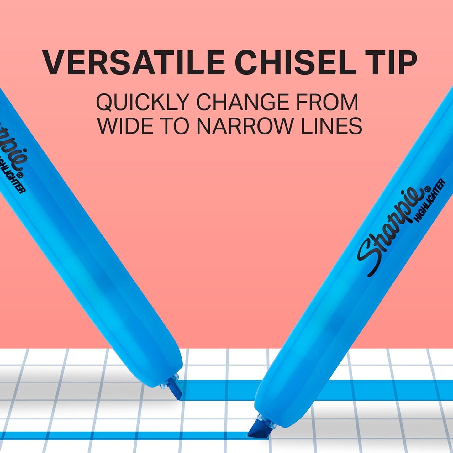 Sharpie_Retractable_Highlighters,_Chisel_Tip,_Fluorescent_Yellow,_12_Count