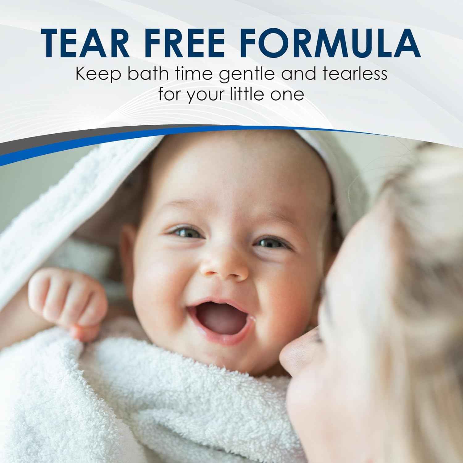Vanicream Foaming Wash for Baby, 8 Oz, Gentle Cleanse and Moisture, Tear-Free Baby Shampoo and Body Wash with Beta-Glucan, Formulated without Common Irritants for Sensitive Skin, All Ages