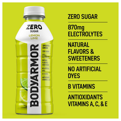 BODYARMOR_ZERO_Sugar_Lemon_Lime,_Sugar_Free_Sports_Drink_-_Low-Calorie_Hydration_-_Natural_Flavors_with_Potassium_Packed_Electrolytes,_Antioxidants,_and_B-vitamins,_20_fl_oz_(pack_of_6)