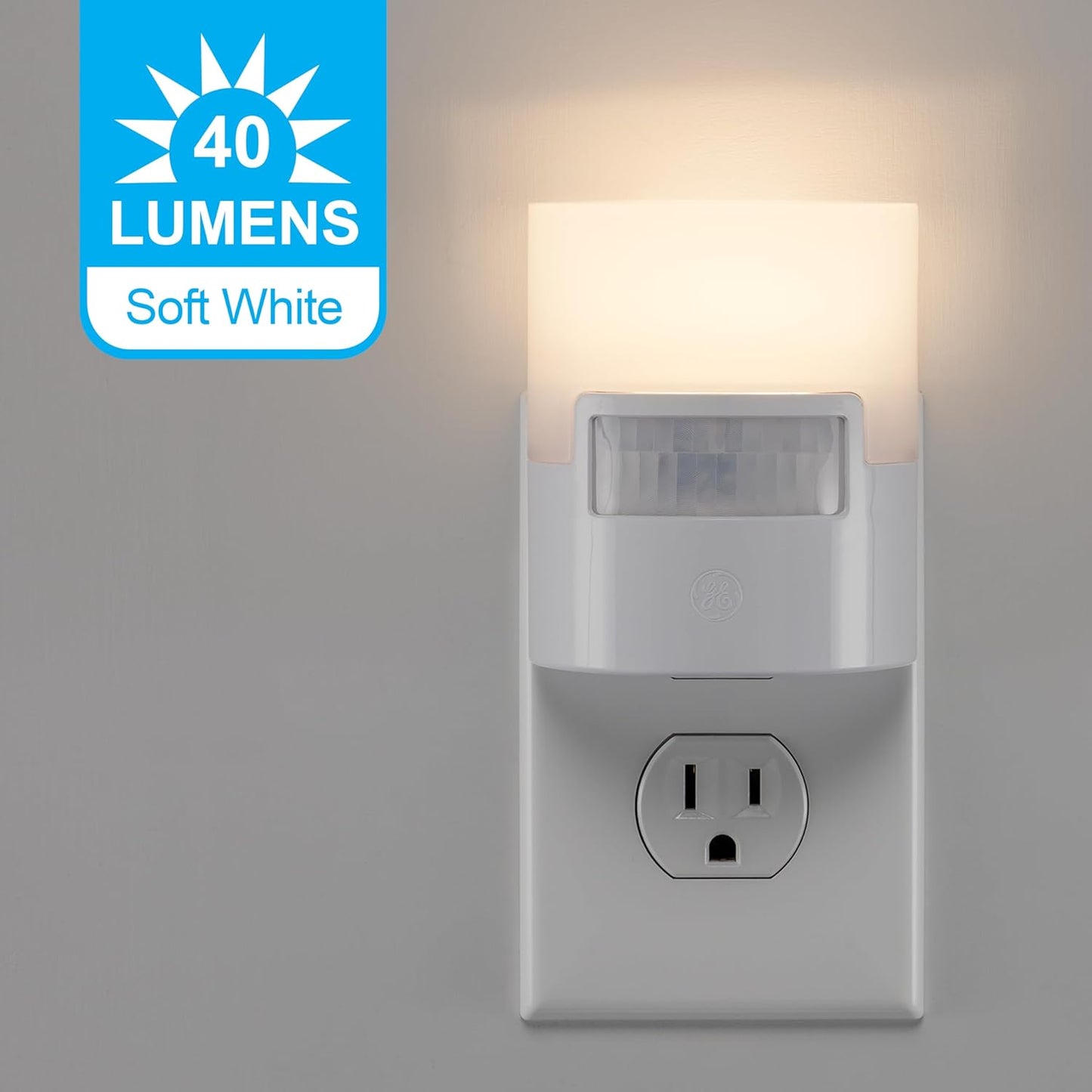 GE_LED_Motion_Sensor_Night_Light,_Plug_into_Wall,_40_Lumens,_Soft_White,_UL-Certified,_Energy_Efficient,_Ideal_Nightlight_for_Bedroom,_Bathroom,_Kitchen,_Hallway,_46632,_White,_2_Pack
