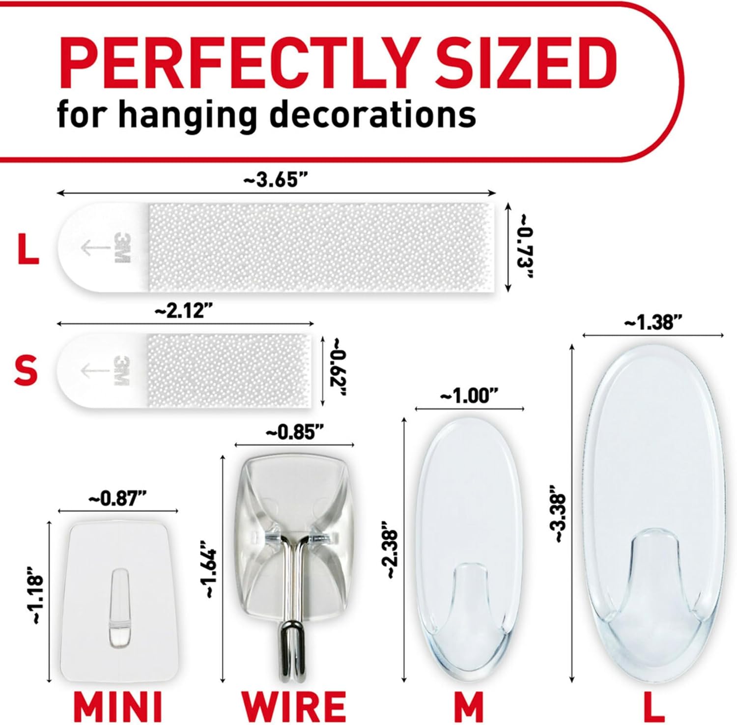 Command_Clear_Variety_Pack,_Including_8_Pairs_of_Picture_Hangers,_4_Clear_Wire_Hooks_and_11_Wall_Hooks_for_Hanging_Christmas_Decorations,_Damage-Free_Hanging_Up_to_19_Items