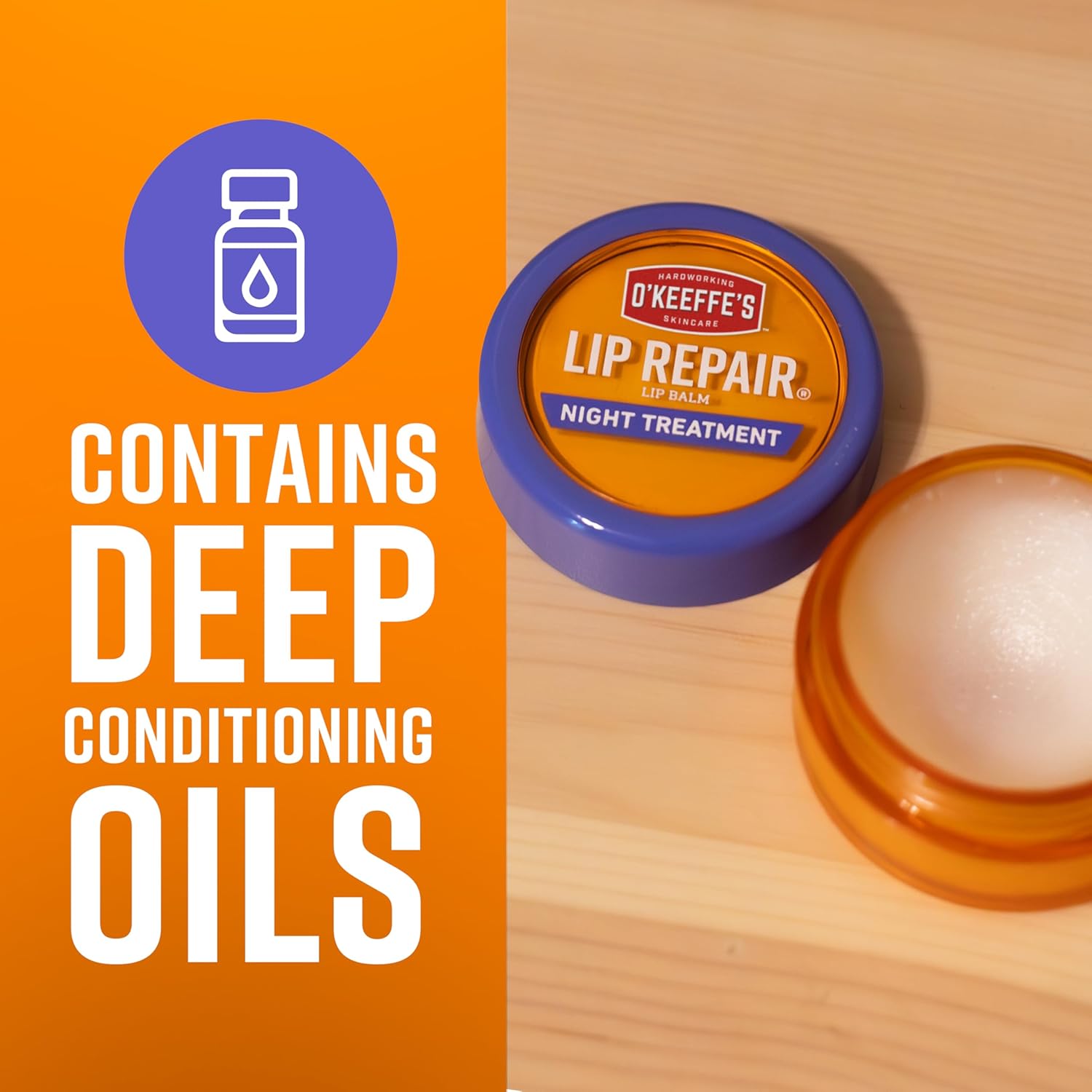 O'Keeffe's_Lip_Repair_Night_Treatment_Lip_Balm_for_Dry,_Cracked_Lips_-_0.25_Ounce_Jar_(1_Pack)_-_Moisturizer_Extremely_Cracked,_Dry_Lips