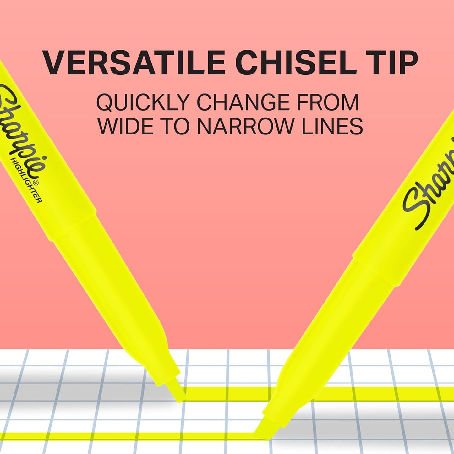 Sharpie_Pocket_Style_Highlighters,_Chisel_Tip,_Fluorescent_Yellow,_Box_of_12