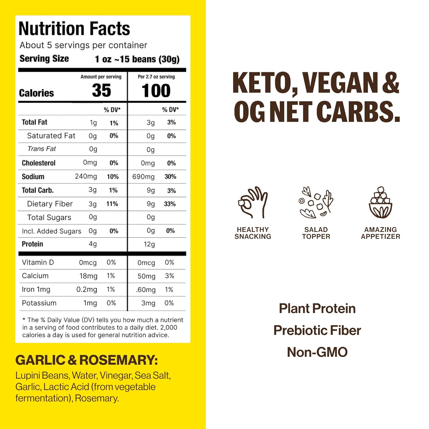 BRAMI_Lupini_Beans_Snack,_Garlic_&_Rosemary,_7g_Plant_Based_Protein,_0g_Net_Carbs,_Vegan,_Vegetarian,_Keto,_Mediterranean_Diet,_Non_Perishable,_5.3_Oz