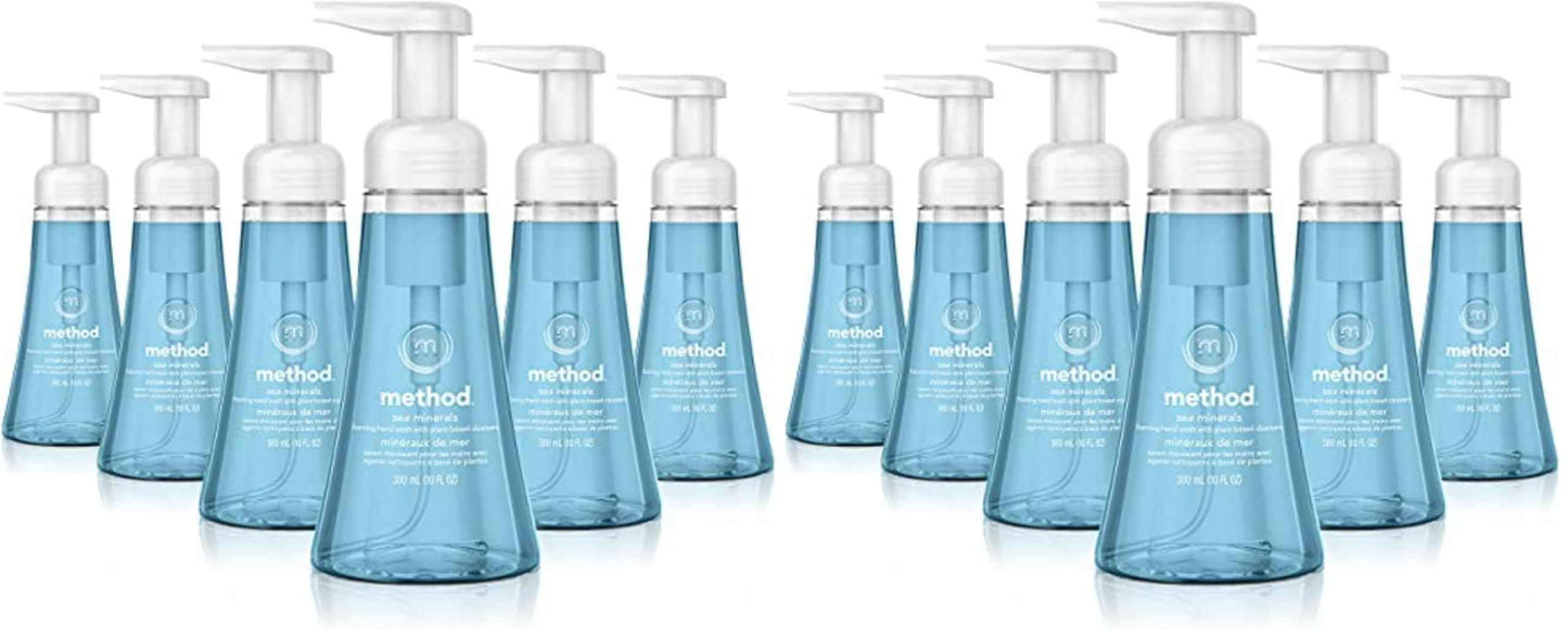 Method Foaming Hand Soap, Sea Minerals, Paraben and Phthalate Free, 10 fl oz