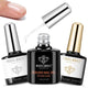 A2 10ml Top Coat with Clear Gel Builder Base - 0.33 Fl Oz (Pack of 3)
