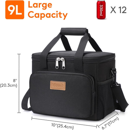 Lifewit_Medium_Lunch_Bag_Insulated_Lunch_Box_Soft_Cooler_Cooling_Tote_for_Adult_Men_Women,_Black_12-Can_(9L)