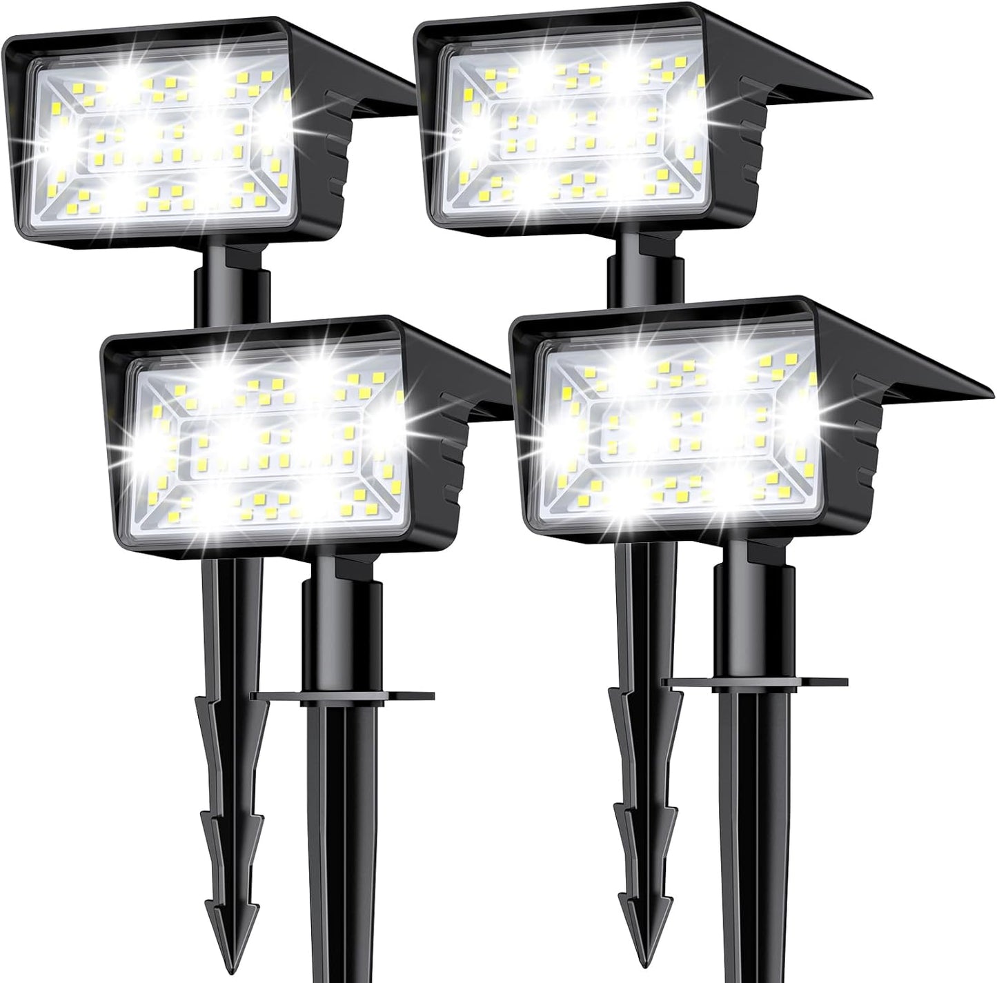Solar_Spot_Lights_Outdoor_with_60_LED_&_Auto_On/Off,_4_Pack_Solar_Lights_Outdoor_Waterproof_IP68_with_3_Lighting_Modes,_2-in-1_Solars_Landscape_Light_for_Outside,_Garden,_Yard(Cool_White)