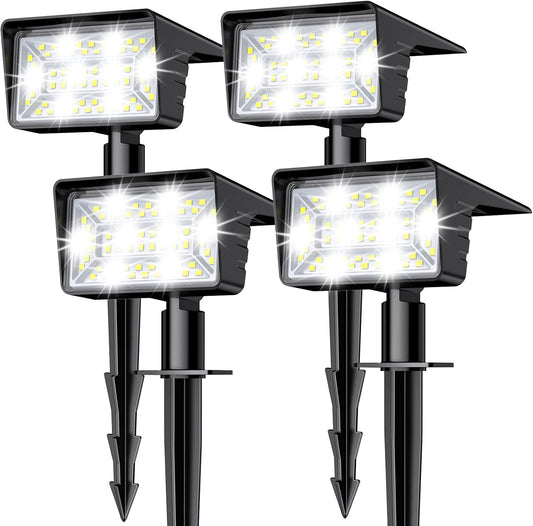 Solar_Spot_Lights_Outdoor_with_60_LED_&_Auto_On/Off,_4_Pack_Solar_Lights_Outdoor_Waterproof_IP68_with_3_Lighting_Modes,_2-in-1_Solars_Landscape_Light_for_Outside,_Garden,_Yard(Cool_White)