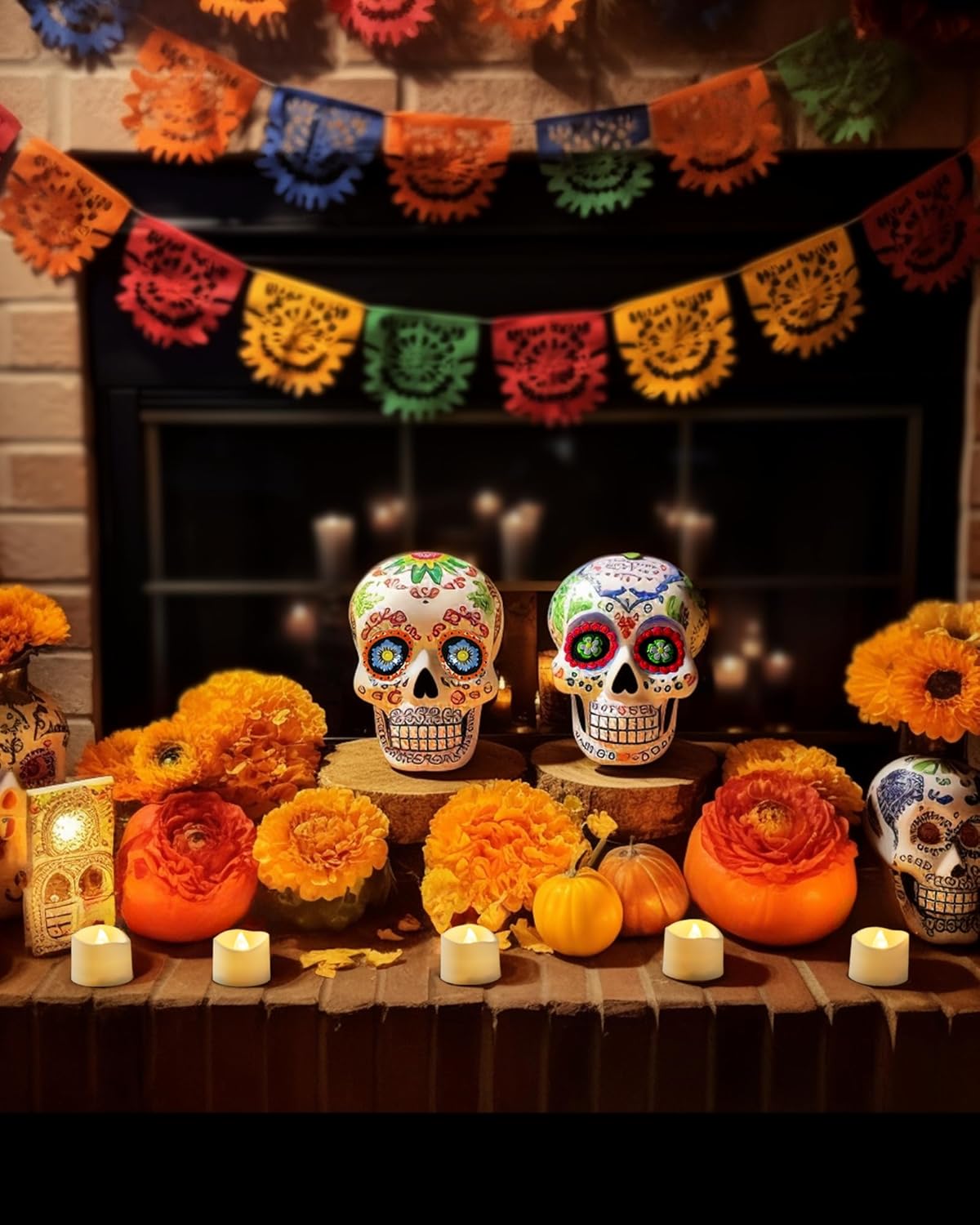 Homemory_Timer_Tea_Lights_Candles_Battery_Operated,_6H_Timer_Built-in,_Auto_On_Daily,_Flameless_LED_Tealight_Votives_for_Table_Centerpieces,_Lantern,_Holiday_Decor,_Warm_Lamp,_No_Remote,_12/24-Pack