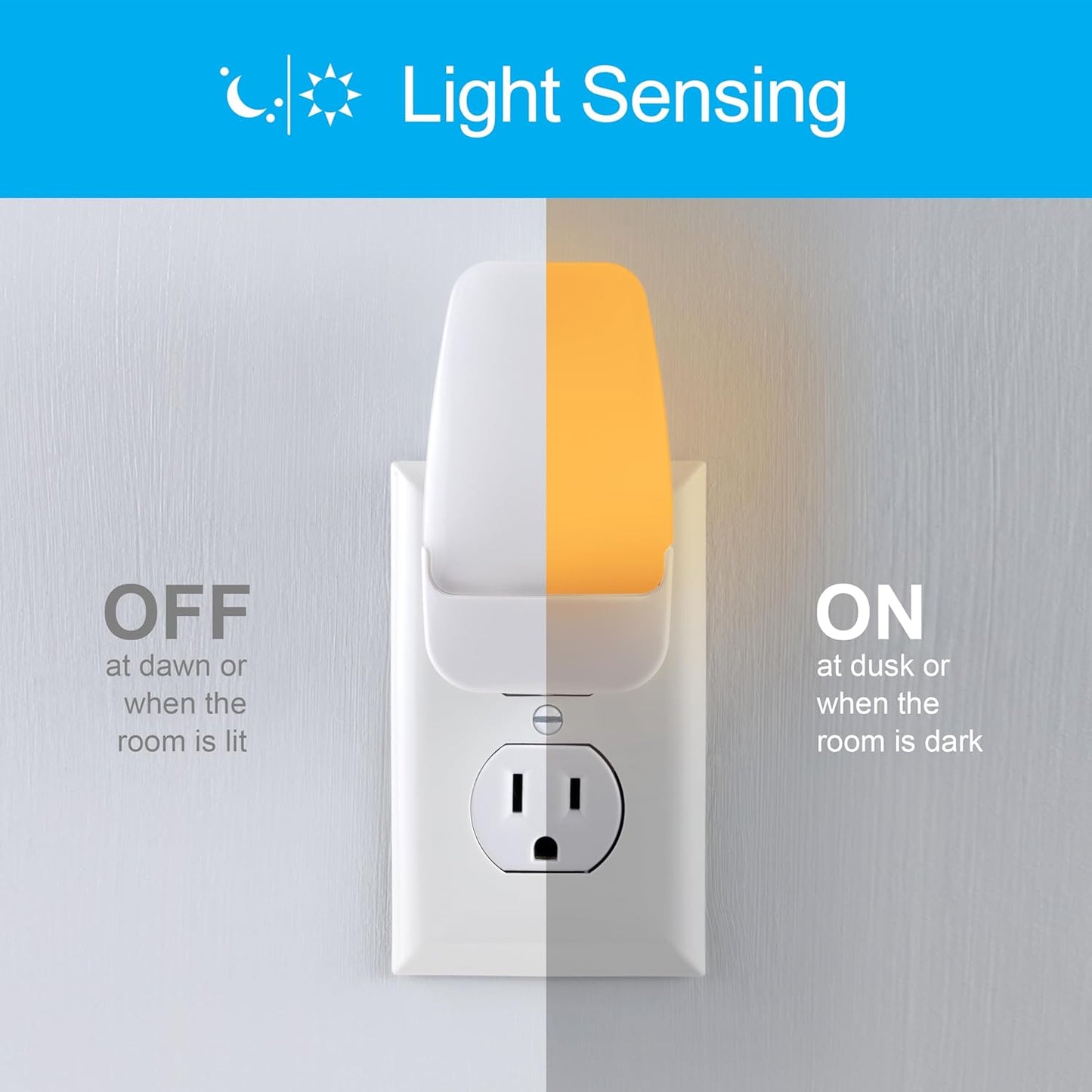 GE_Sleeplite_Night_Lights_Plug_Into_Wall,_Dusk_to_Dawn_Sensor,_Ambient_Lighting,_Sleep_Aid,_Bathroom_Decor,_LED_Lights_for_Bedroom,_Apartment_Essentials,_Smart_Home,_2/4_Pack