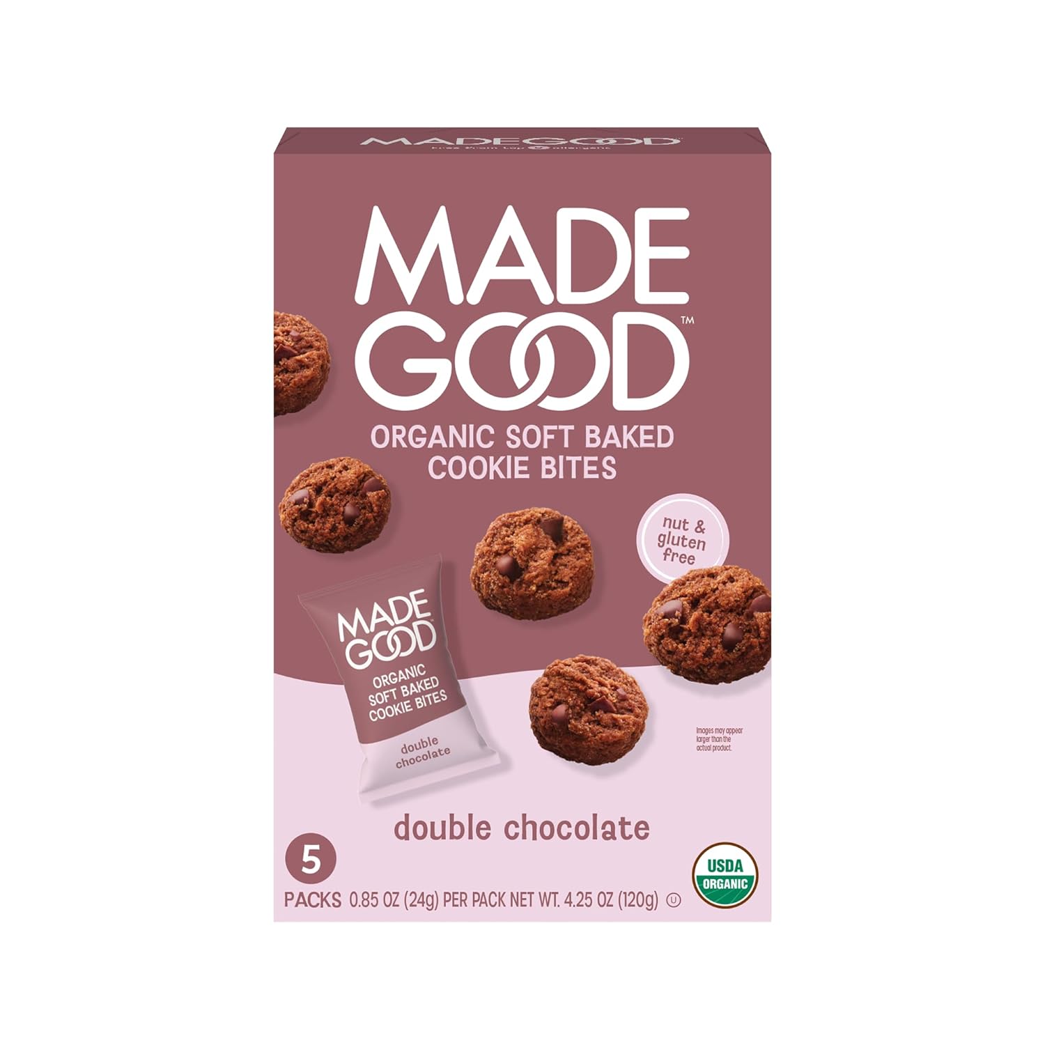 MadeGood_Double_Chocolate_Soft-Baked_Cookies,_0.85oz_Each,_Organic_Snacks