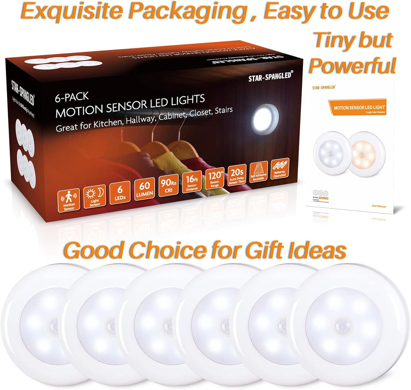 STAR-SPANGLED_6_Pack_2.8”_Motion_Sensor_Lights_Indoor_AAA_Battery_Operated,_Stick_on_LED_Puck_Light_for_Stairs,_Under_Cabinet,_Closet,_Cool_White