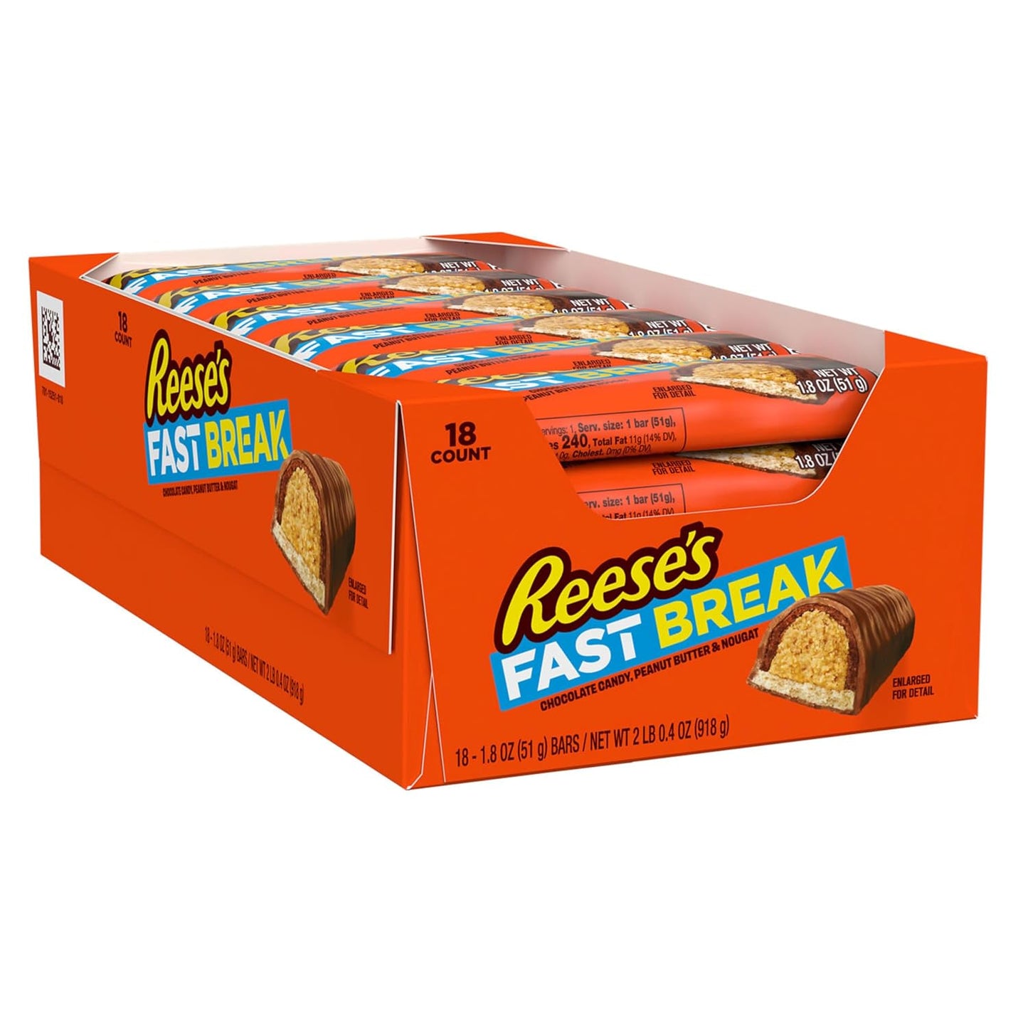 REESE'S_FAST_BREAK_Peanut_Butter_Nougat_Candy_Bars,_1.8_oz_(Pack_of_18)