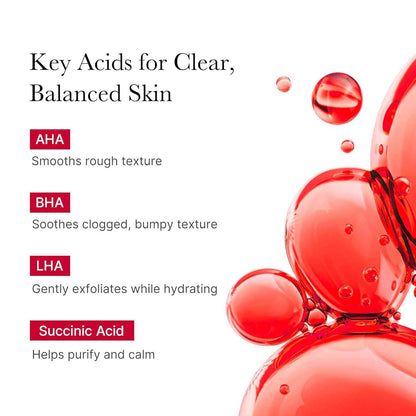 medicube Red Body Peeling Shot, AHA + BHA Exfoliating Body Spray for Summer-Ready Smooth Skin, Treats Strawberry Skin, Bumps & Breakouts, 3.88 oz
