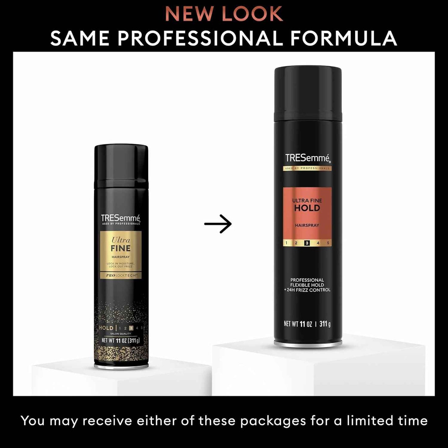 TRESemmé Hairspray, Ultra Fine Hold 2-Pack + Keratin Repair Mask – Moisturizing, Anti-Frizz Hair Products
