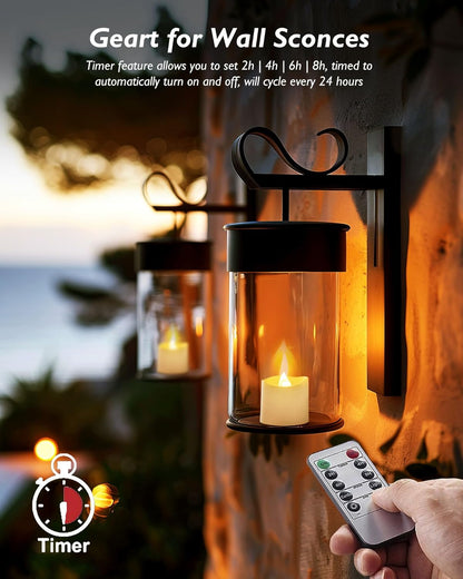 Homemory_12Pack_400+Hour_Remote_Control_Flameless_Candles,_2/4/6/8H_Timer_Led_Votive_Candles,_Battery_Operated_Tea_Lights_for_Wedding_Table_Centerpiece,_Holidays,_Halloween_Pumpkins,_Christmas_Decor