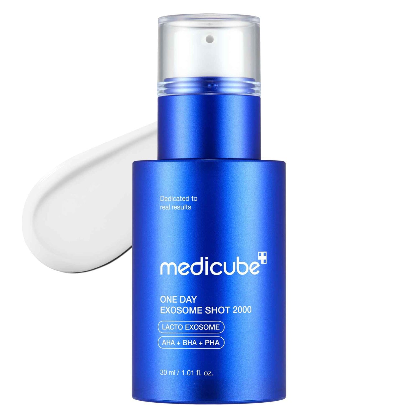 medicube Exosome Shot Spicule Facial Serum | Liquid Skin Booster Serum | Exosome, AHA+BHA+PHA | Pore Care, Dead Skin Cells, Skin Texture | Korean Skincare, 1.01 fl.oz