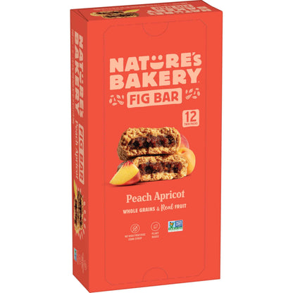 Nature's Bakery Whole Wheat Fig Bars, Real Fruit, Vegan, Non-GMO, Snack bar