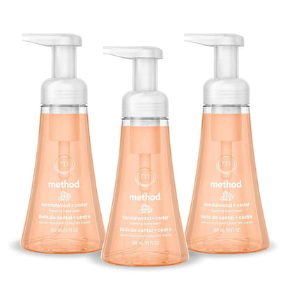 Method Foaming Hand Wash, Sandalwood + Cedar, 10 fl oz