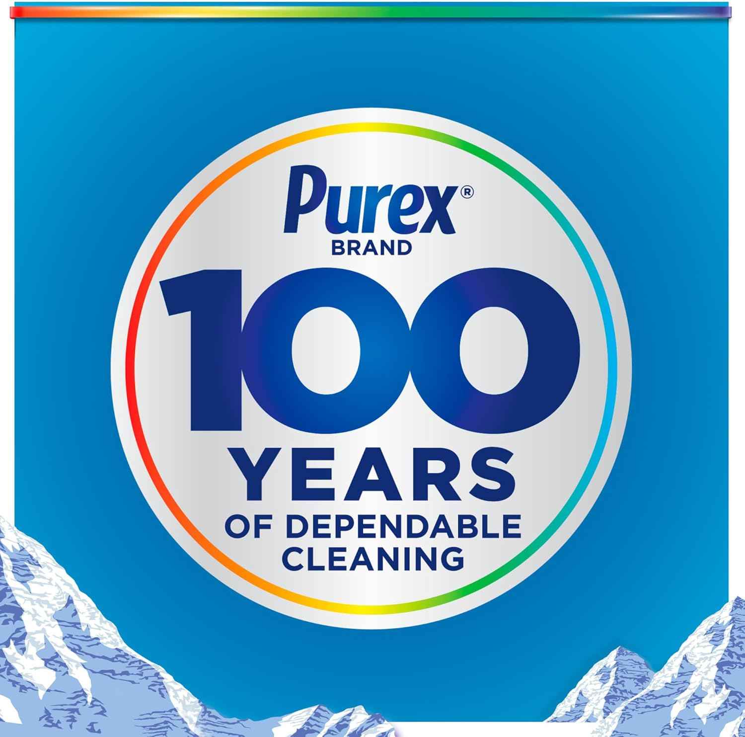 Purex Fresh Mountain Breeze Liquid Detergent – 82.5 fl oz, 165 Loads, Ultra-Concentrated