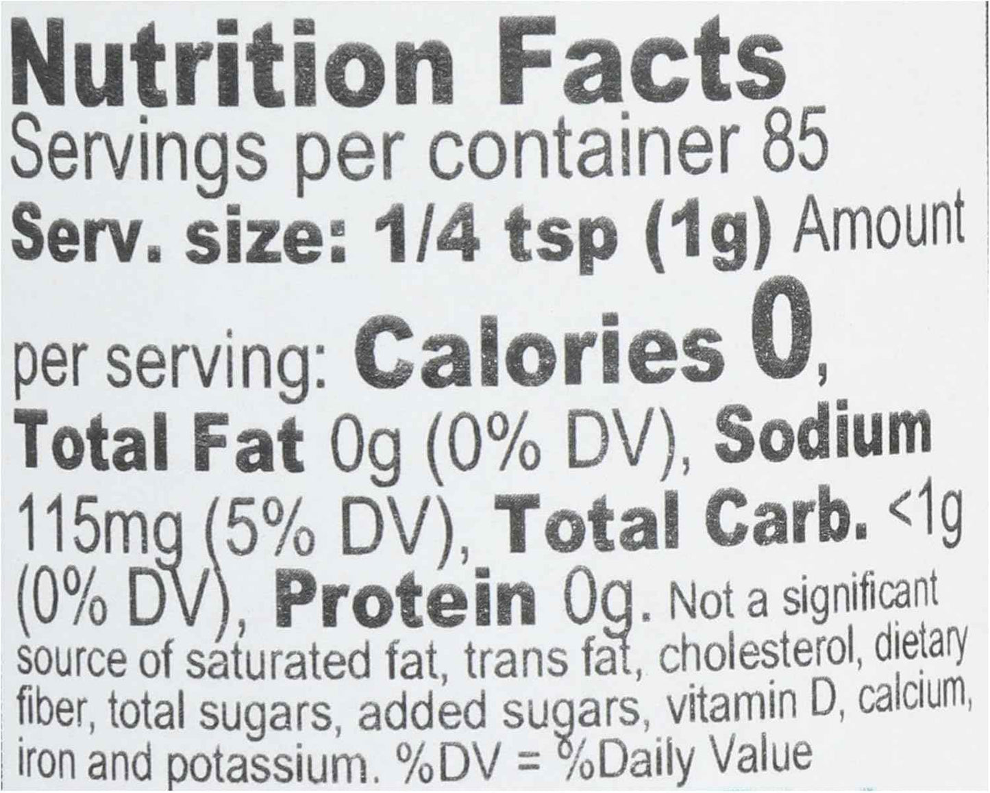 KINDERS Organic Lemon Butter Garlic Seasoning, 3.3 OZ