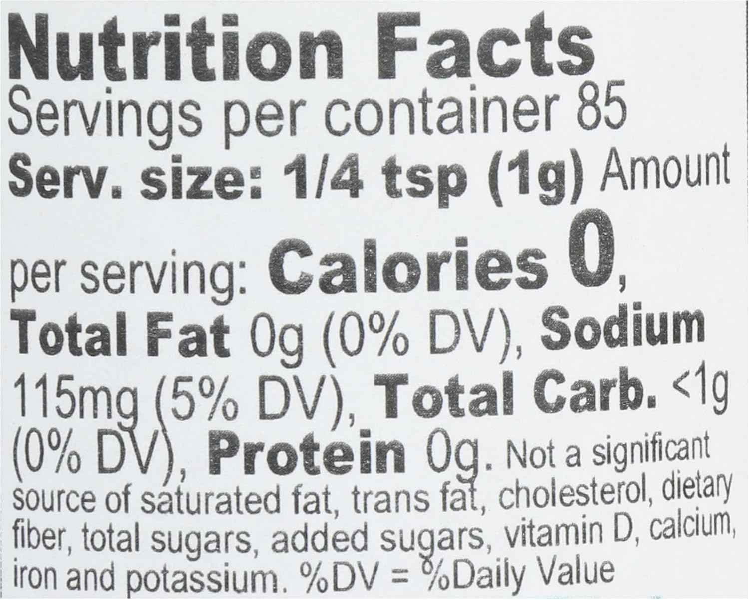 KINDERS Organic Lemon Butter Garlic Seasoning, 3.3 OZ