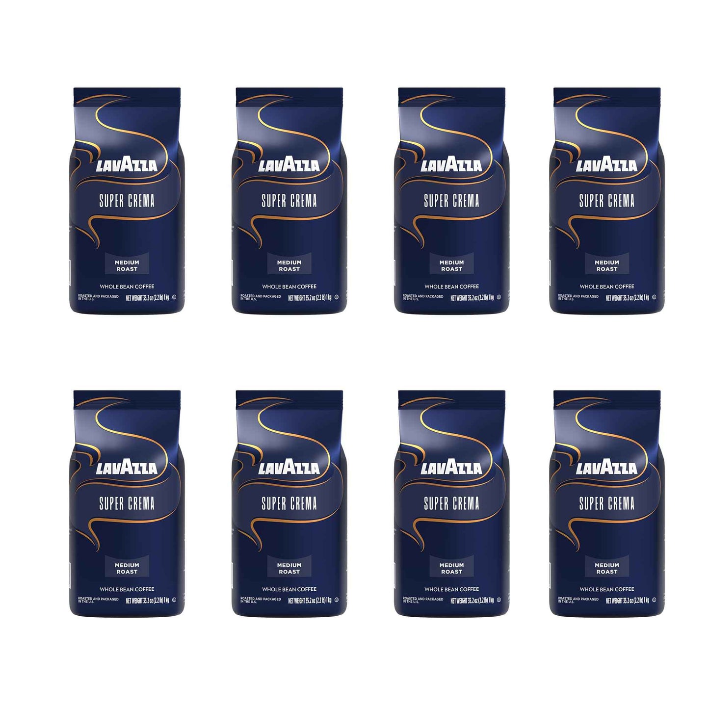 Lavazza Whole Bean Coffee, Medium Espresso Roast, Arabica and Robusta Blend