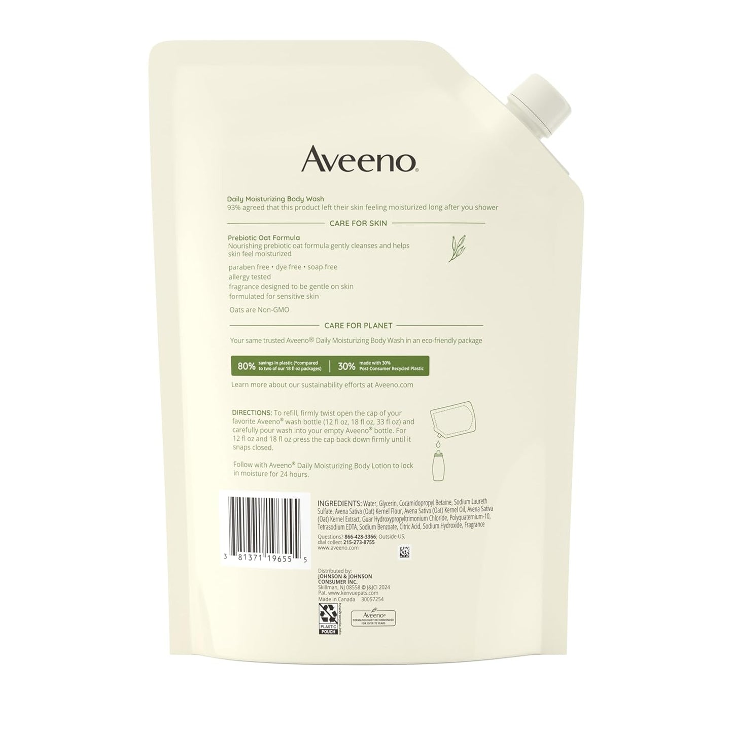 Aveeno_Daily_Moisturizing_Body_Wash_for_Sensitive_Skin_+_Prebiotic_Oat,_Gently_Cleanses,_Nourishes_&_Feels_Moisturizing_Dry_Skin,_Light_Fragrance,_Refill_Pouch,_36_fl._oz