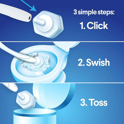 Clorox ToiletWand Disinfecting Refills, Disposable Wand Heads, 30 Count
