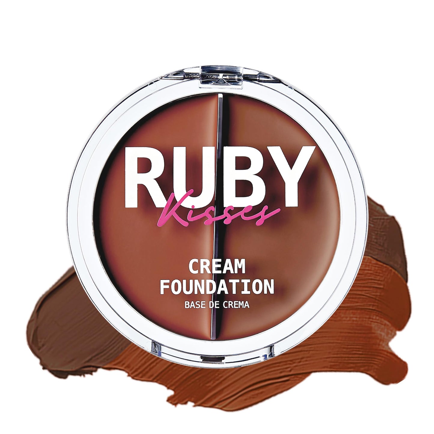 Ruby Kisses 3D Face Creator Cream Foundation &amp;amp; Concealer, 12 Hours Long Lasting, Medium to Full Coverage, Non-Greasy, Ideal for Makeup &amp;amp; Contour Palette (Level 13)