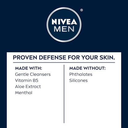 NIVEA_MEN_Maximum_Hydration_Face_Wash,_Face_Wash_with_Provitamin_B5_and_Aloe_Vera,_Refreshes_and_Cleanses_without_Drying,_5_Fl_Oz_Tube
